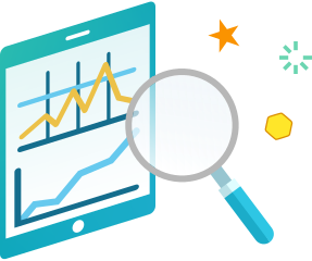 data-analysis footer cta graphic