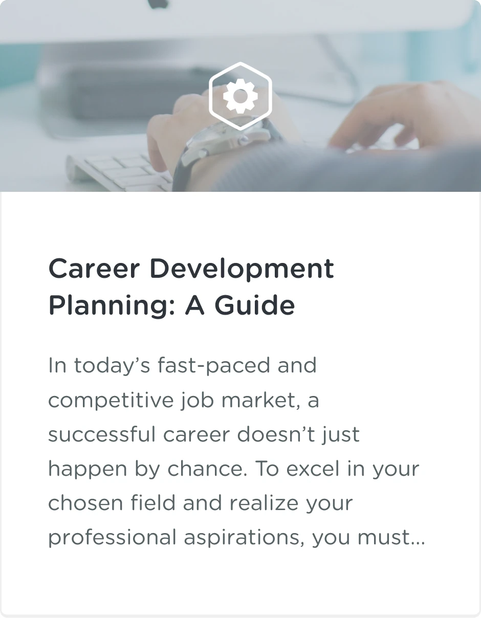 Career Development Planning: A Guide | Blog