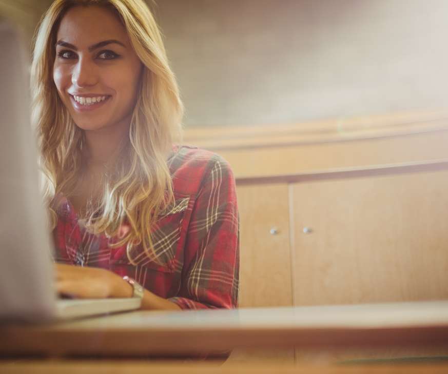 Student learning online