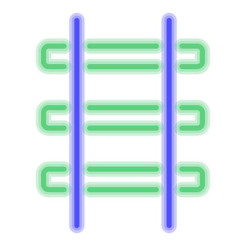 Learning tracks icon